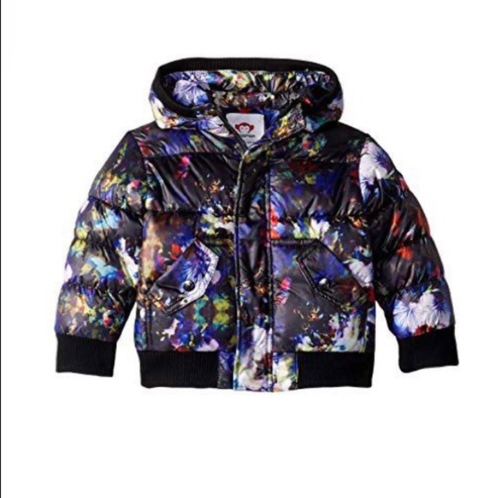 Appaman puffer in floral pattern size 3T